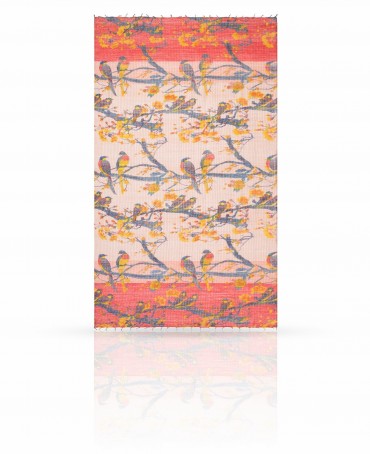 Палантин Женский SW-BIRD.LONGTAIL/PEACH